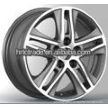 16/17 inch black new alloy replica rims for wholesale